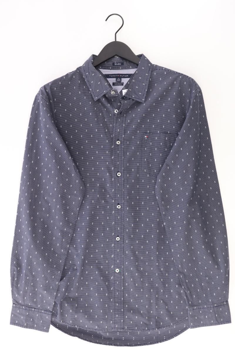 Chemises: Tommy Hilfiger Langarmhemd Gr. XL blau – D'occasion à Neustadt an der Waldnaab par SecondLifeFashion