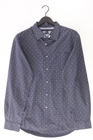 Tommy Hilfiger Langarmhemd Gr. XL blau