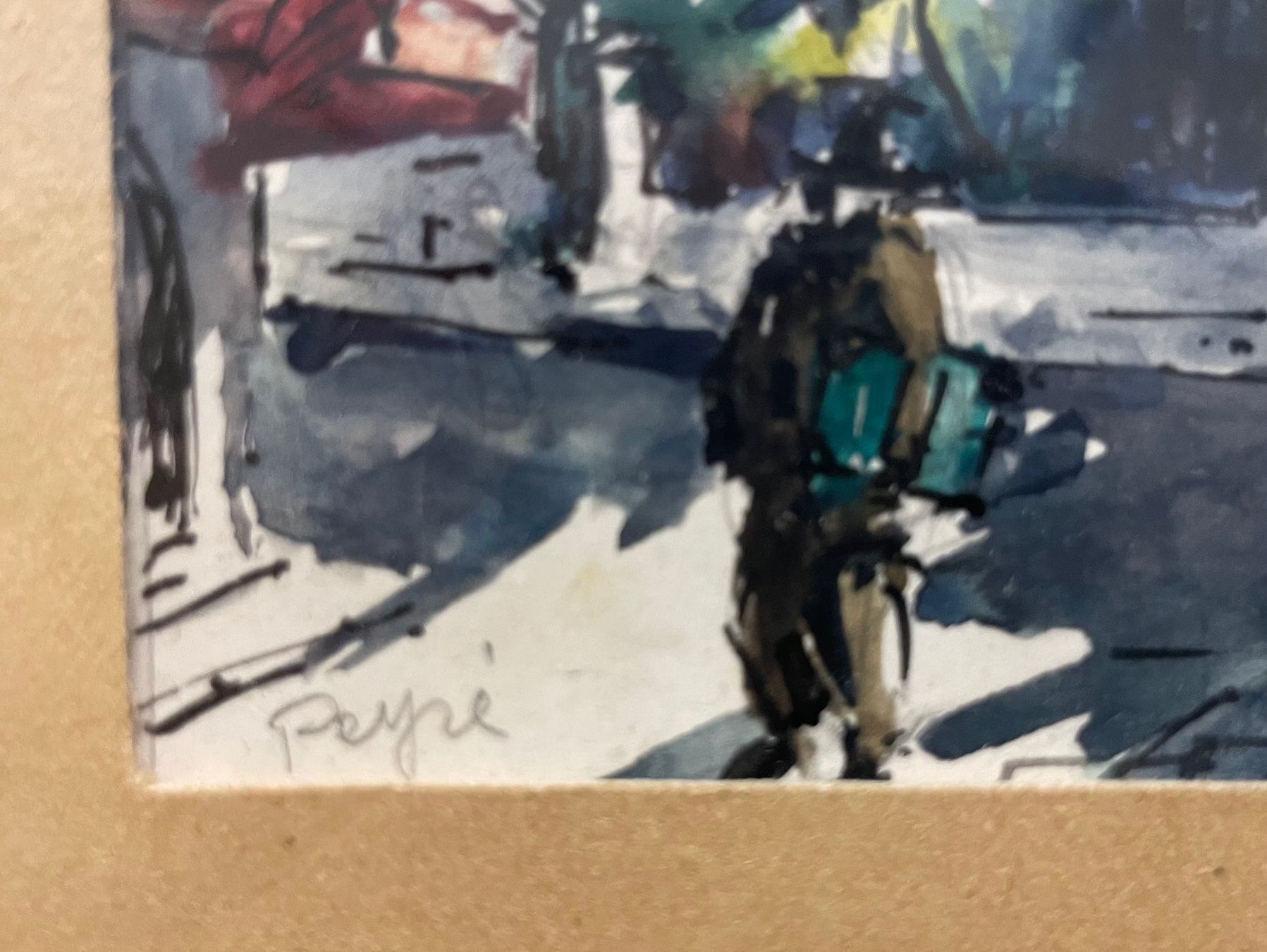 Gemälde: Peyré aquarelle Montmartre Paris – Gebraucht aus Biel/Bienne von Galaq 1