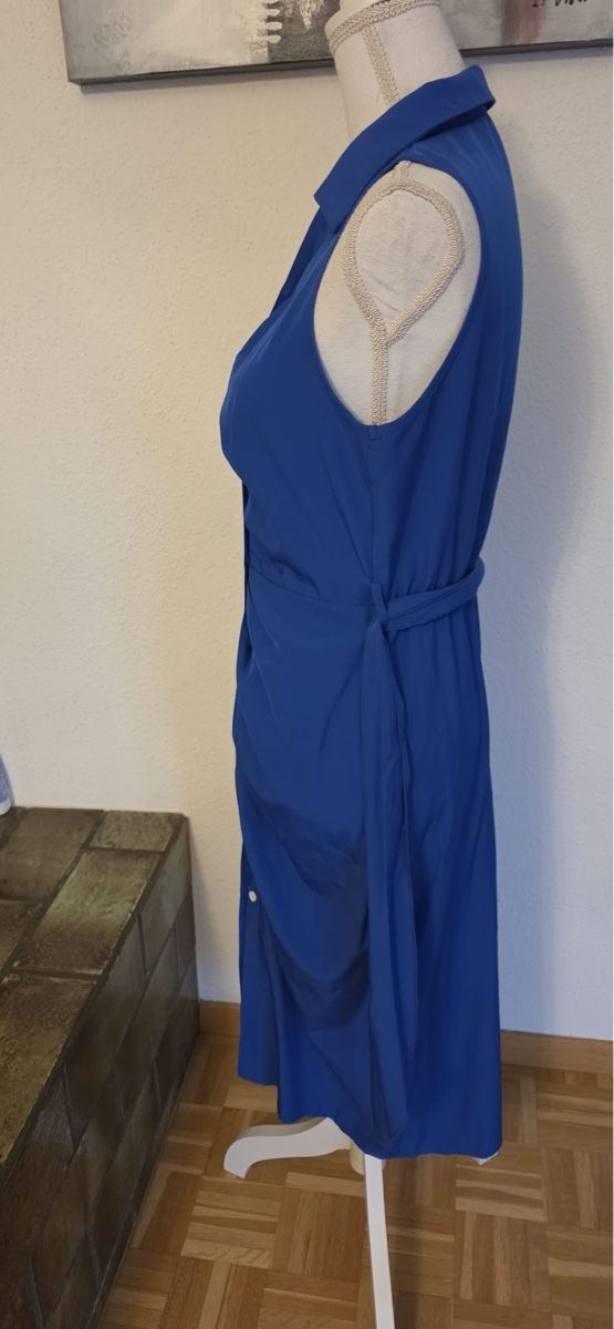 Kleider: Wunderschönes blaues Sommerkleid Gr. S modisch & elegant – Gebraucht aus St. Gallen von mania03 1