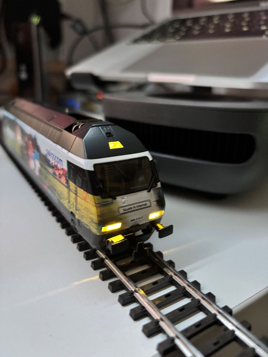 Hag Modellini di ferrovie: Hag Re460 Swisscom – Nuovo e nell'imballaggio originale da Rothenburg venduto da Vanzonk 6