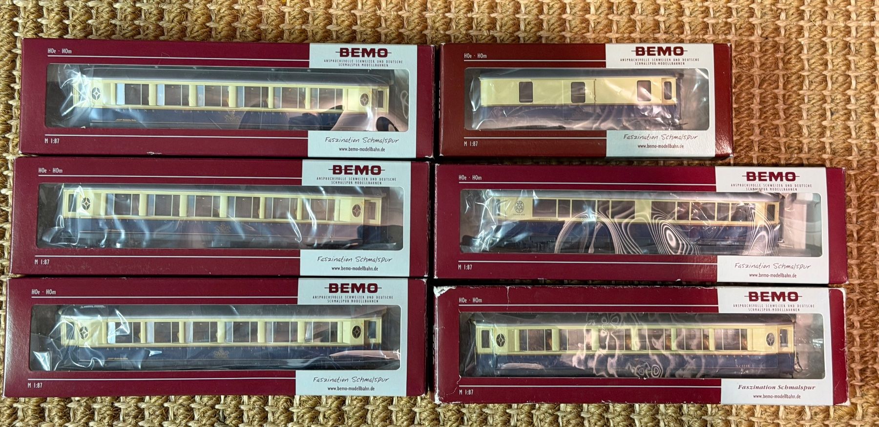 Bemo Modellini di ferrovie: RhB Salonwagen H0m – Usato da Kiesen venduto da Alaskamich 8