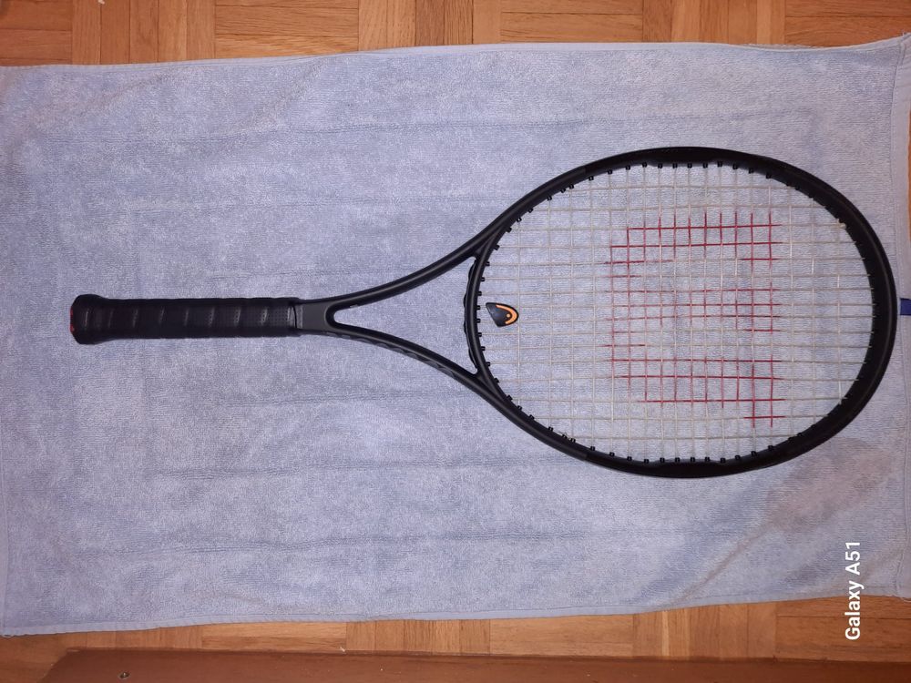 Raquette De Squash Wilson Prostaff 420 (Taille Moyenne) Avec Étui - Graphite Violet