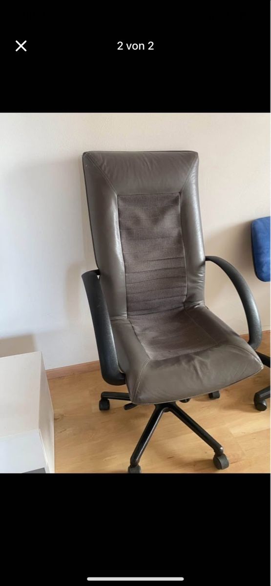 Poltrone: Chef Sessel in Echt Leder – Usato da Ettingen venduto da inf_vhc7
