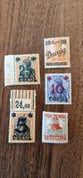 Briefmarken Danzig, 5 Stk., Deutsches Reich, Top Zustand!