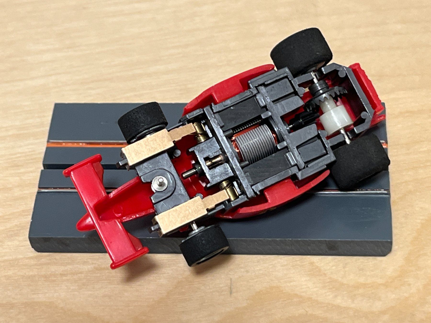 Tyco Piste: Tyco 440x2 Ferrari F1 #4 'Asprey' – Usato da Bülach venduto da h0slotch 8