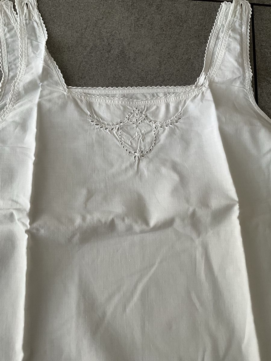 Negligees & Pigiami: Antikes Baumwoll Nachthemd  – Nuovo (secondo la descrizione) da möhlin venduto da Suter1234 2