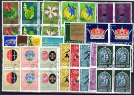 Liechtenstein kmpl.Jahrgang 1971 VB ET-o