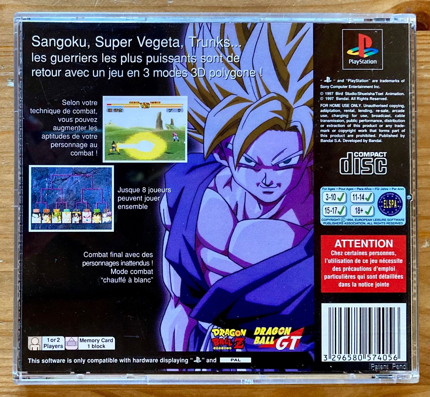 Sony Giochi: Dragon Ball Final Bout  (F) - PS1 – Usato da Zürich venduto da Djmotionch 3