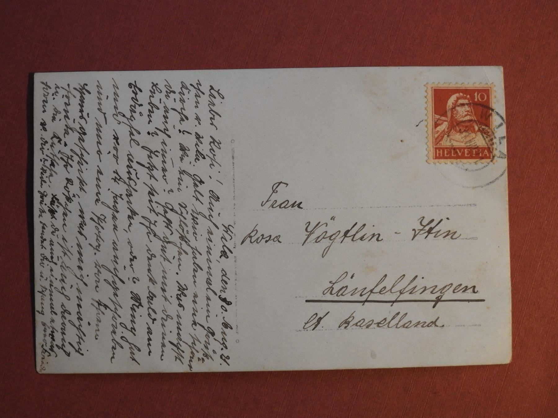 Cartoline postali: Wila ZH – Usato da Rain venduto da 999-800-K 1