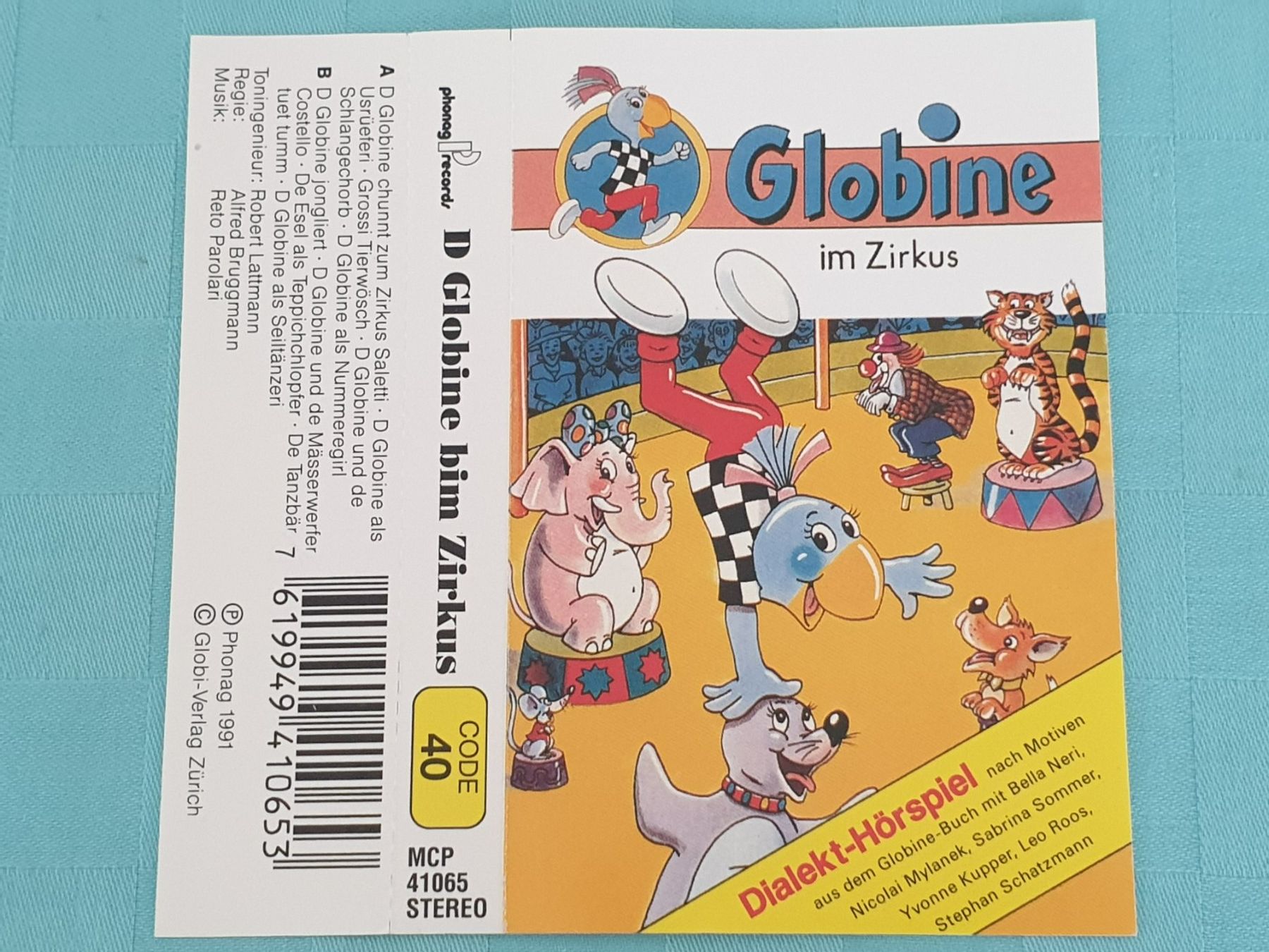 Audiolibri: Globine im Zirkus Kinderkassette – Usato da Mörschwil venduto da spirspi 2