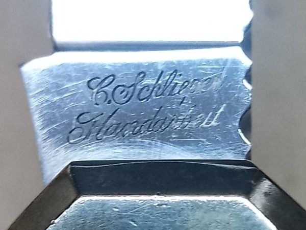 Taschenmesser: Messer - "Carl Schlieper - Handarbeit". "EMPIRE" – Gebraucht aus Sorengo von 74in 2