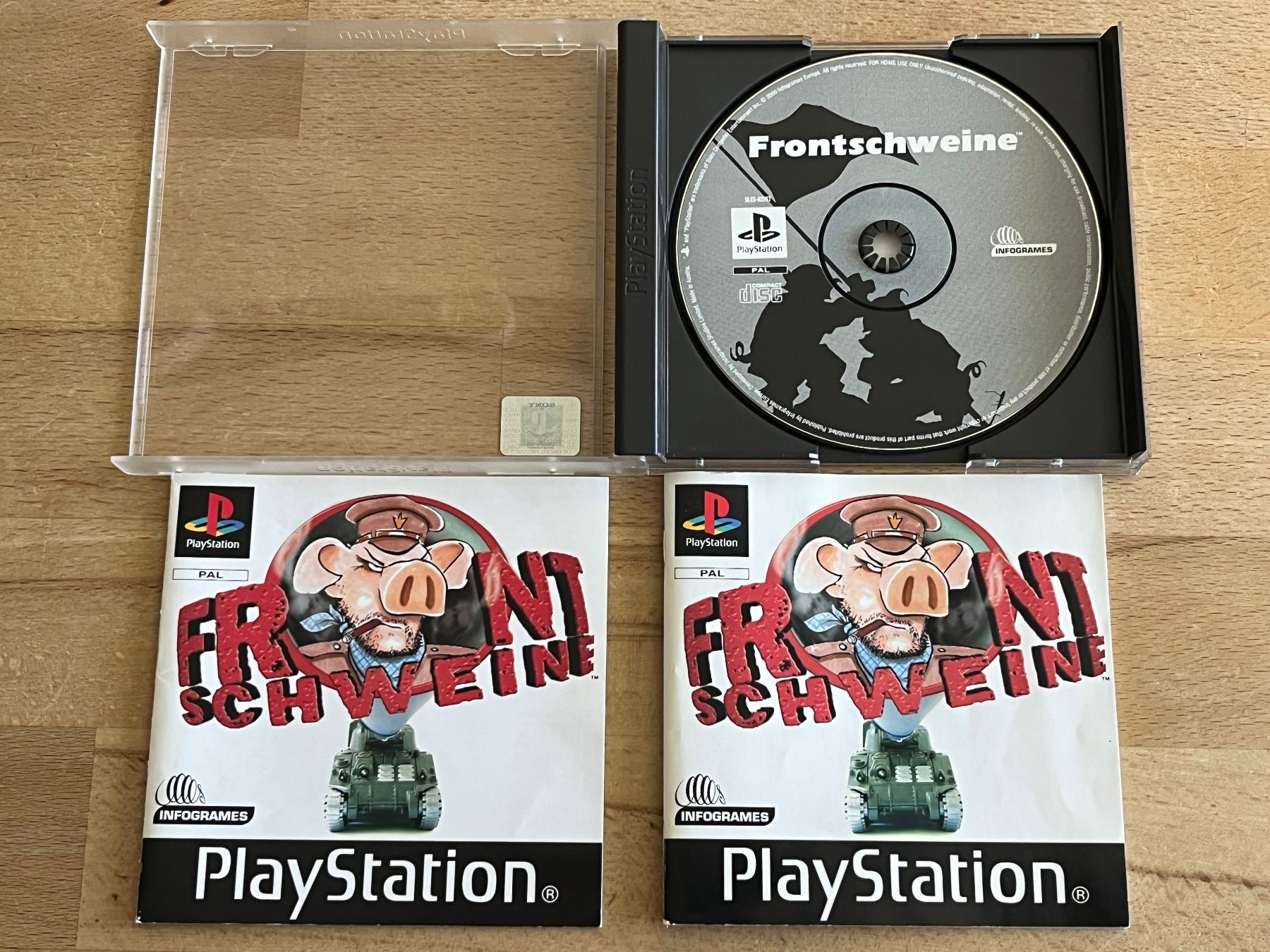 Sony Jeux: Frontschweine, PS1 PlayStation 1 Spiel – D'occasion à Thalwil par ranx 1
