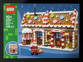 LEGO 40809 Weihnachtliches Lebkuchenhaus, NEU/OVP