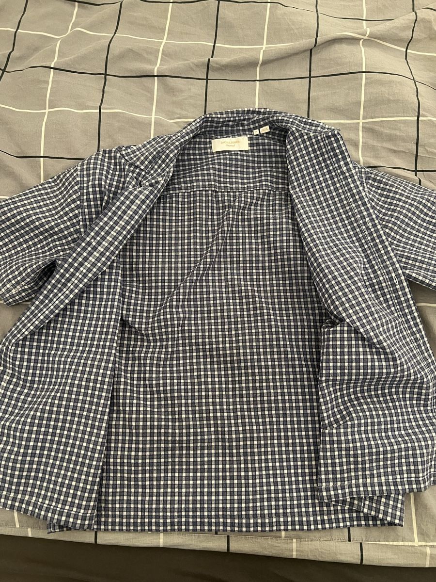 Camicie: Jack & Jones Hemd blau – Nuovo (secondo la descrizione) da Erstfeld venduto da sve_8nsr 3