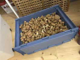 Korken aus Naturkork viele Stücke