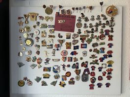 Grosse Sammlung Fc Basel Pin!!