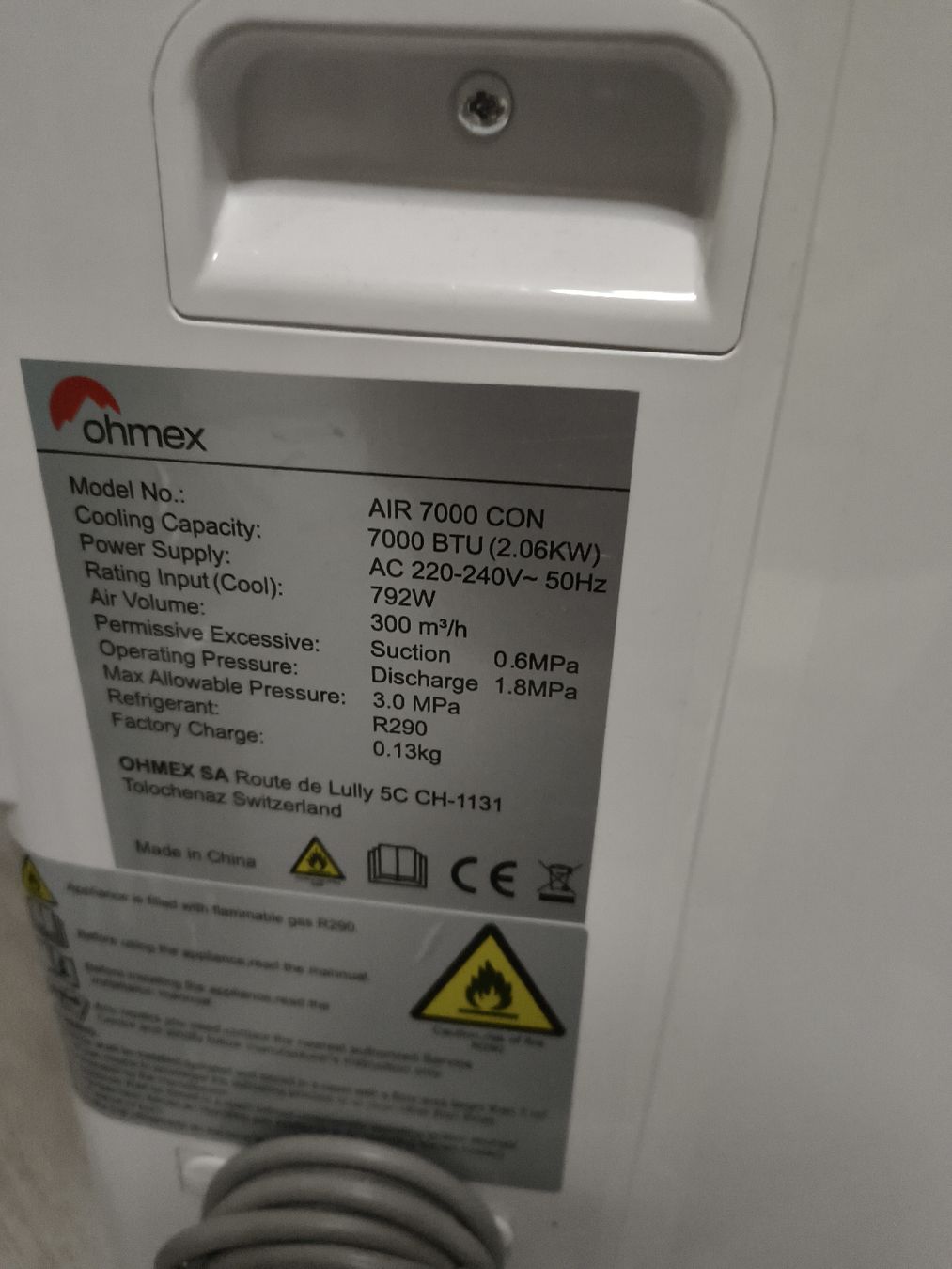 Ohmex Condizionatori: Klimaanlage mobil – Usato da Bichelsee venduto da Andi790 1