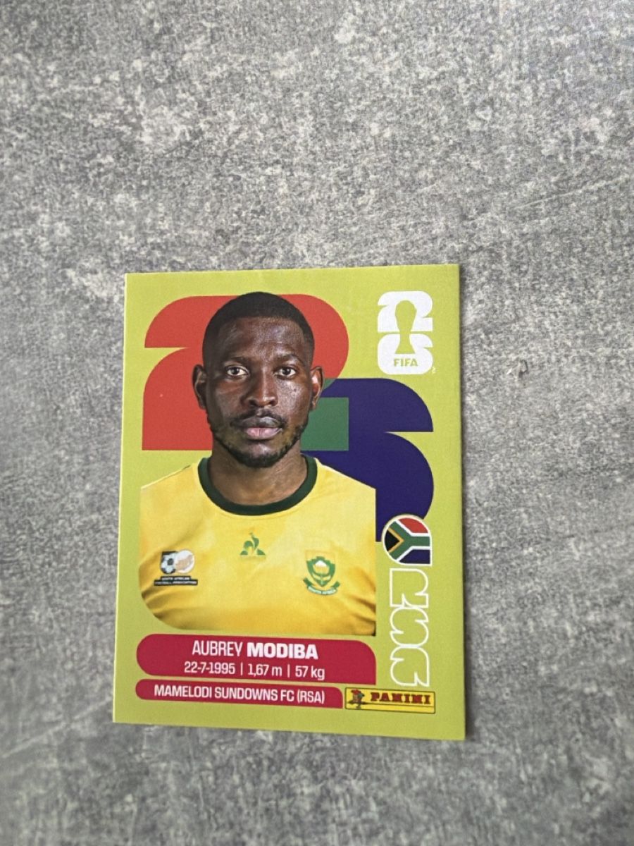 Panini Carte collezionabili: Panini Sticker Aubrey Modiba RSA4 – Usato da Pfeffingen venduto da Fantasy1971