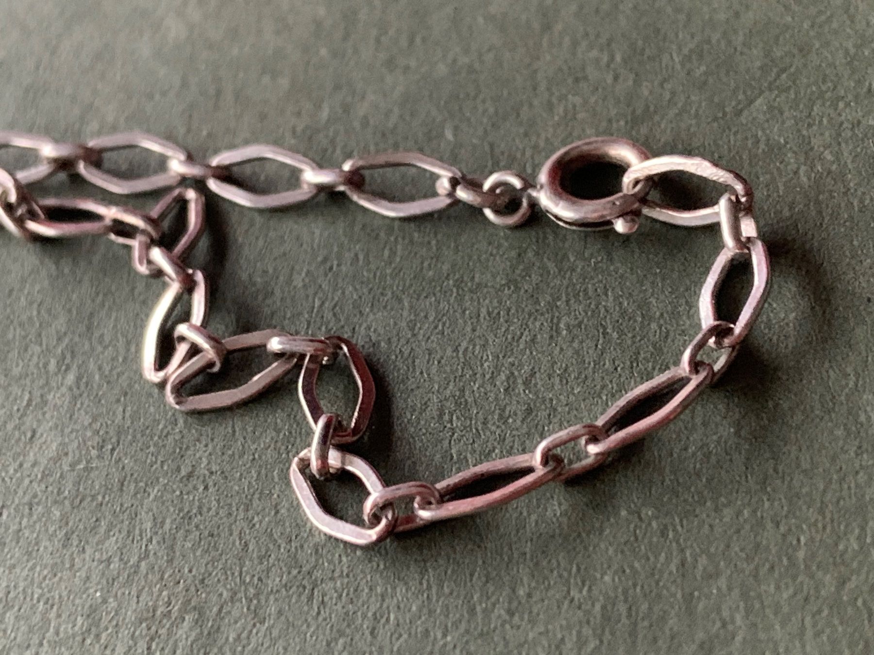 Armbänder & -reifen: Armband 6-eck silber (20cm) – Gebraucht aus Laufen von Bellebellezza 6