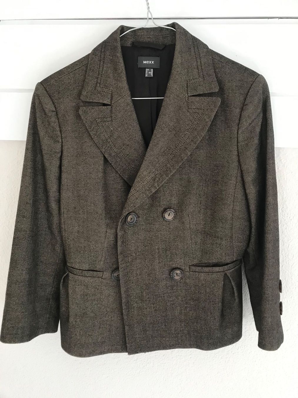 Mexx Jacken: Damen Blazer Dunkelbraun Mexx Gr34 – Gebraucht aus Les Giettes von les_6ddx