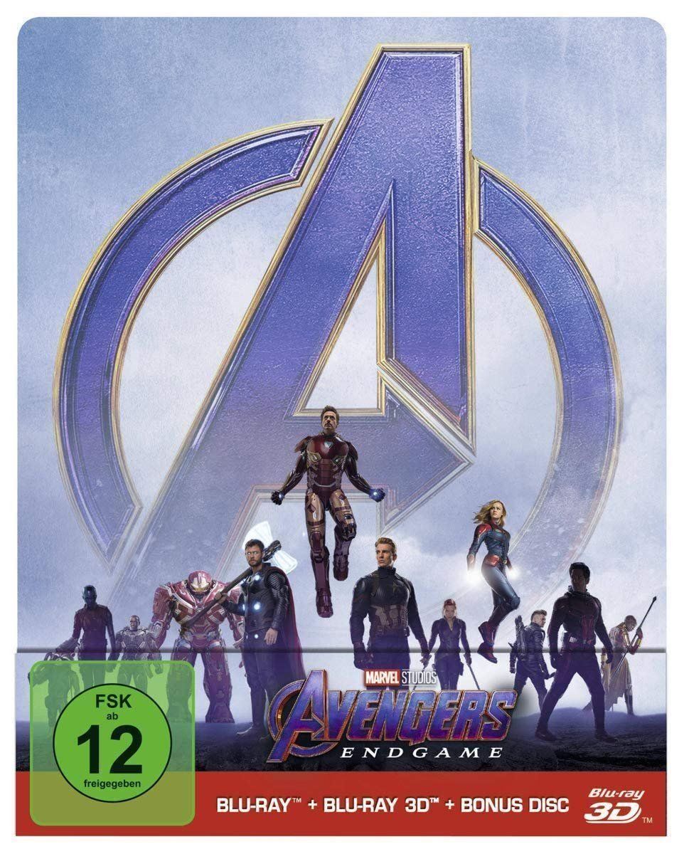 Lungometraggi: Avengers: Endgame / Steelbook 3D Blu-ray – Nuovo e nell'imballaggio originale da Basel venduto da dvd_nw9k