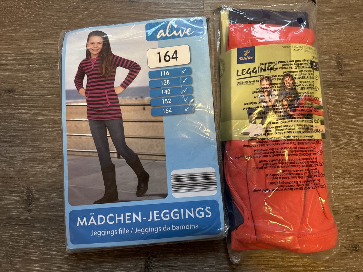 Collants & Leggings: 3 Paar Mädchen Leggins, Gr 158/164 – Neuf avec emballage d'origine à Krauchthal par Kiddy32