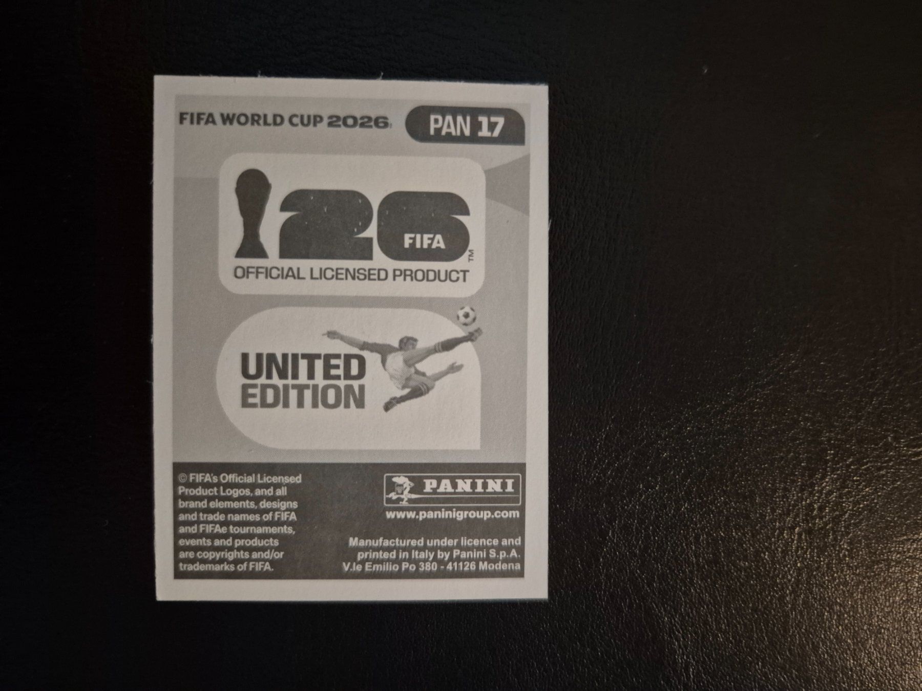 Panini Carte collezionabili: Panini WM 26 PAN 17 – Nuovo (secondo la descrizione) da Rorschacherberg venduto da AJ3108 1