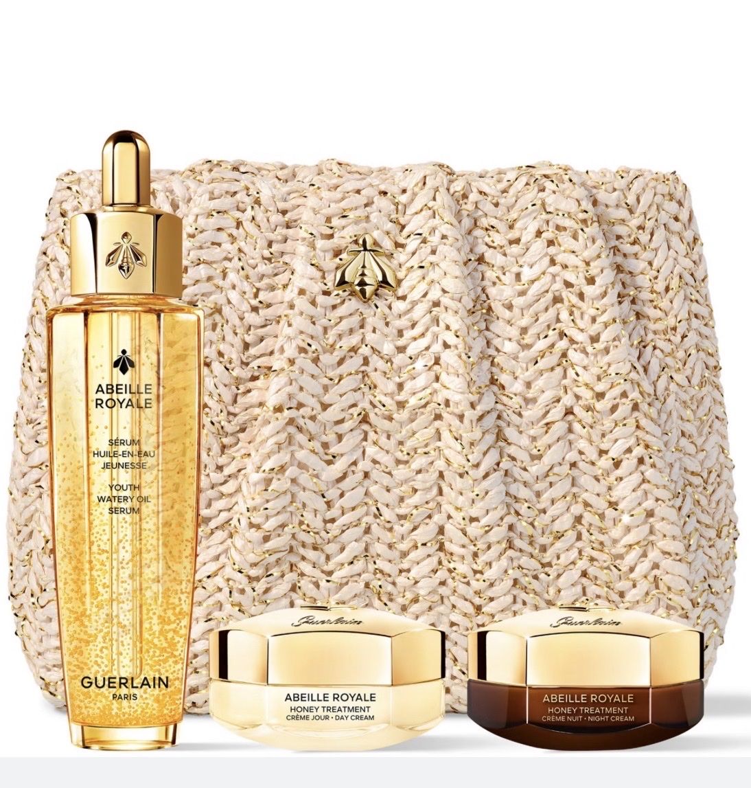 Guerlain Cura del viso: Guerlain Abeille Royale Gift Set – Nuovo e nell'imballaggio originale da Wädenswil venduto da BebaGlow