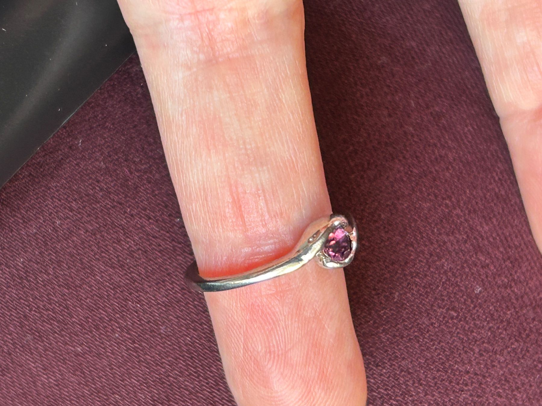 Anelli: Silberring mit Amethyst, Gr. 49.5 – Usato da Dittingen venduto da Bellevista 8