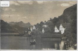 Quinten - Dorfpartie am See