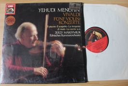 VIOLINKONZERTE von Vivaldi - Yehudi Menuhin; LP digital☯️