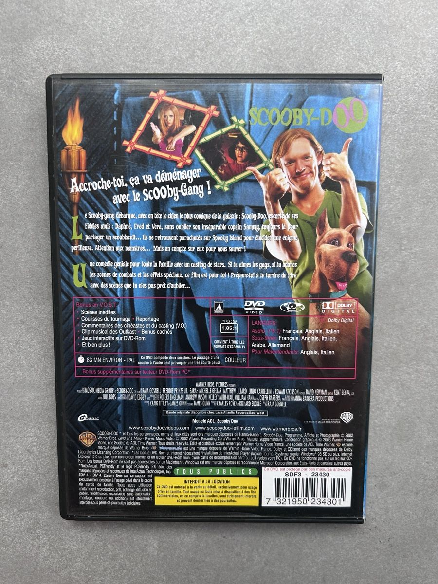 Tous les DVDs: DVD Scooby-Do – D'occasion à Genève par Sarahchge 1