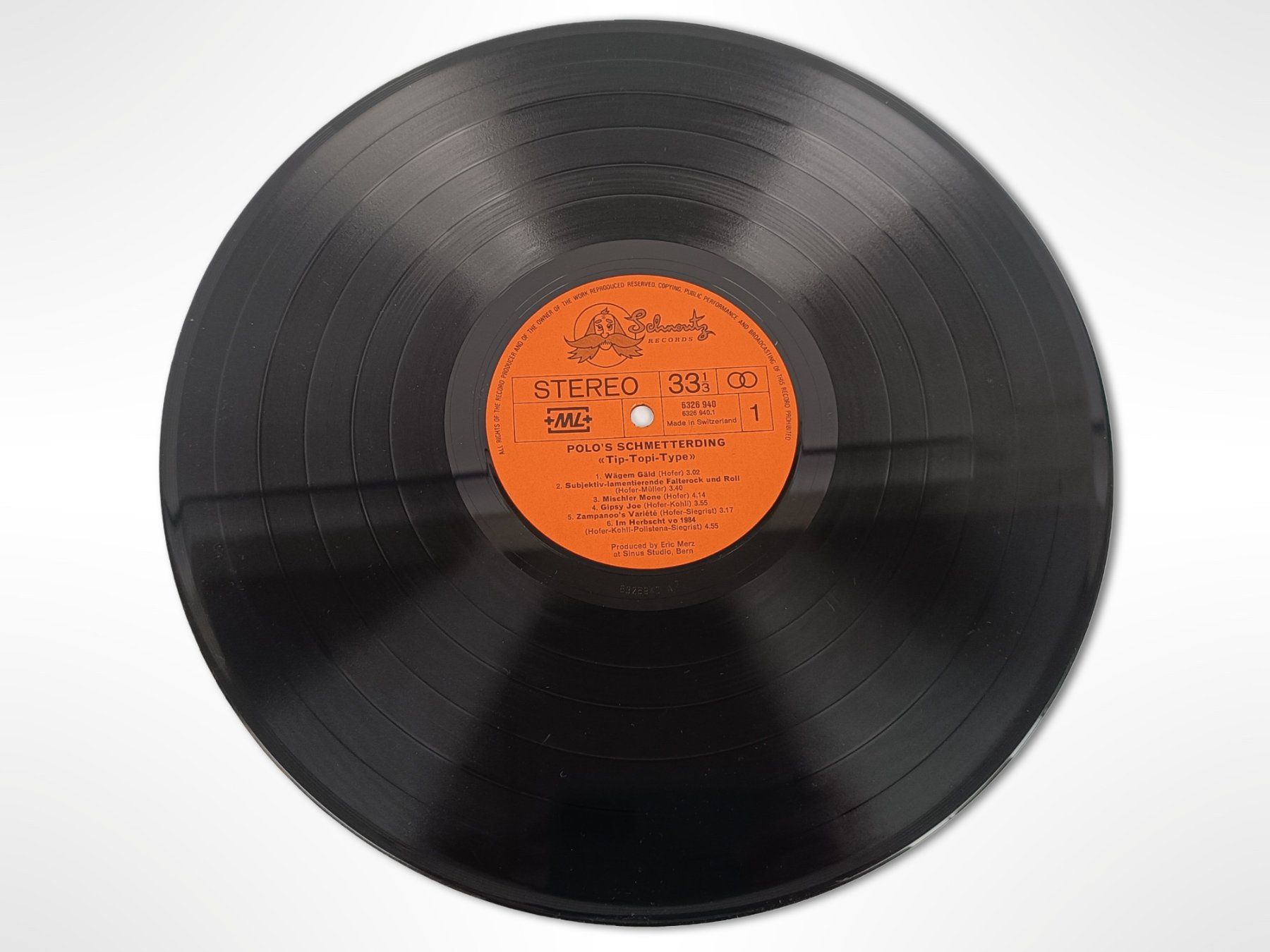 Vinyles: Vinyl Polos Schmetterding - Tipi-Topi-Type – D'occasion à Suhr par Restwert_Suhr 5