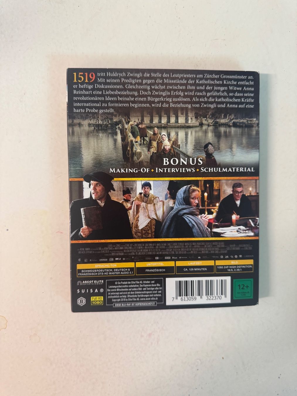 Tous les DVDs: ZWINGLI. (BLU-RAY) 2018 – D'occasion à Basel par san_2qlq 1