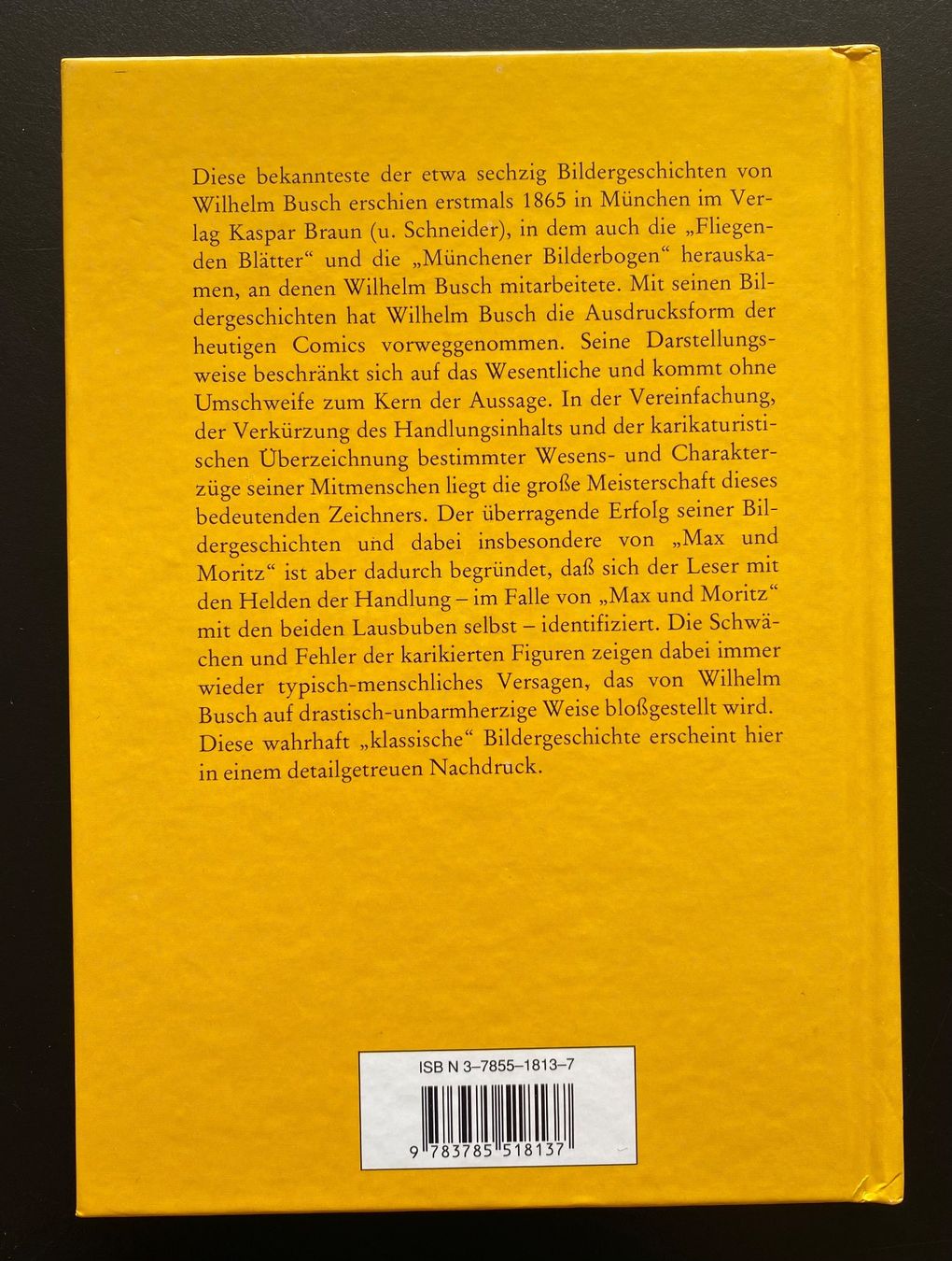 Libri: Max und Moritz / Wilhelm Busch – Usato da Nussbaumen AG venduto da schuba2000 1