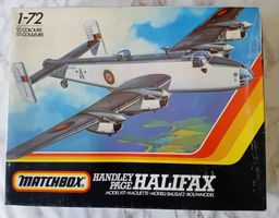 RARITÄT Matchbox H.P.Halifax Zwei Versionen.