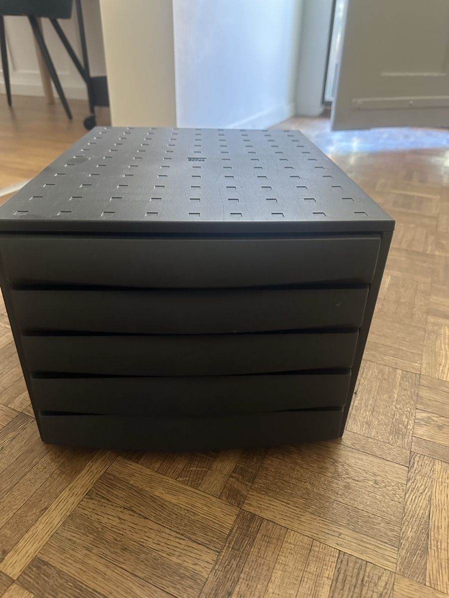 Ablagesysteme: Schubladenmoebel schwarz Office Depot 5 Schubladen – Gebraucht aus Laupen BE von atina80