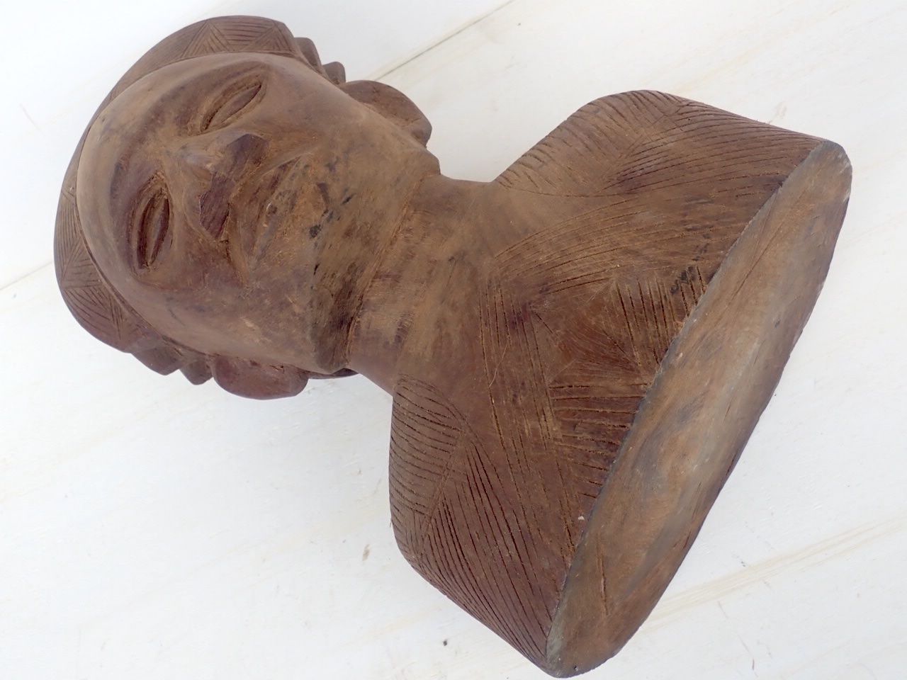 Skulpturen & Statuen: Schnitzerei Kunst Holz Büste Afrika Vintage Asien Skulptur – Gebraucht aus Wil SG von BrocknRoll 3