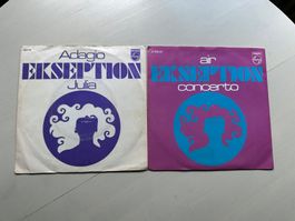 EKSEPTION rare Singles Kult Progressive Symphonic Rock Top