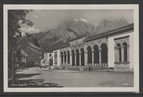 Cartes postales: BAD RAGAZ  1934  (K – D'occasion à Ruggell par Masescha