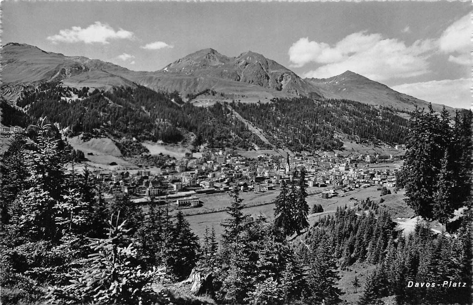 Ansichtskarten: 2x Davos – Gebraucht aus Ottikon b.Kemptth. von Neptun1974 2