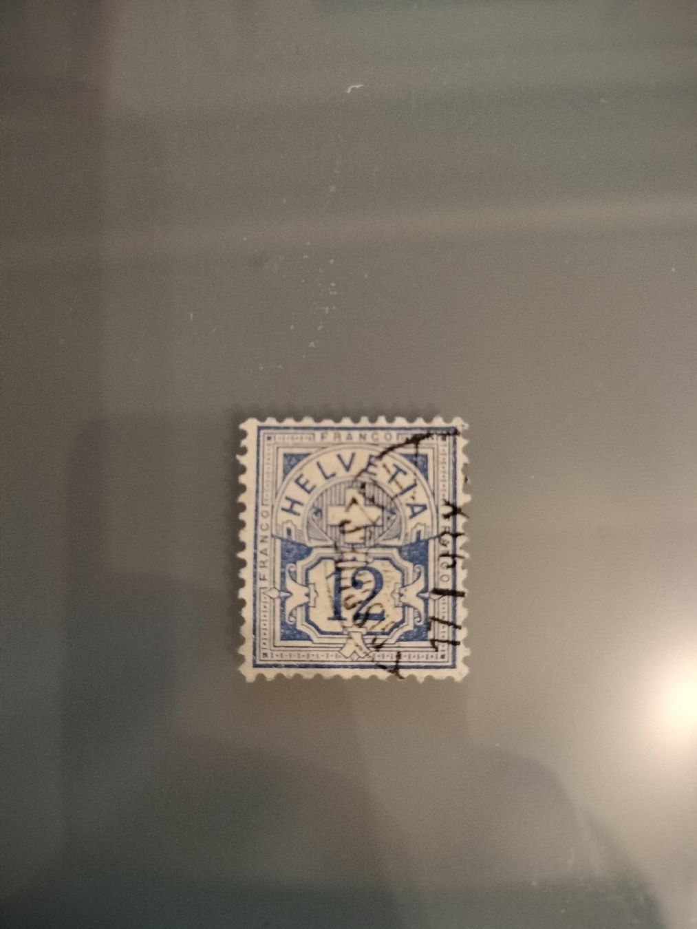 Tutti i francobolli: Briefmarke, Schweiz, 12 Rappen, gestempelt, – Usato da Oftringen venduto da spo_g5zw
