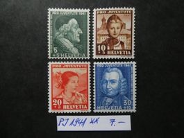 Pro Juventute 1941 postfrisch