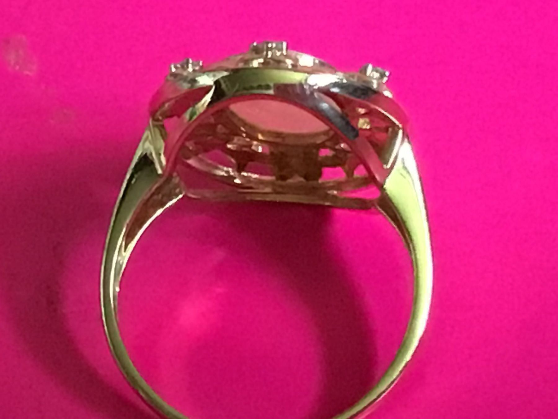 Anelli: Massiver Gold Opal Ring – Usato da St. Gallen venduto da Goldlilly 2