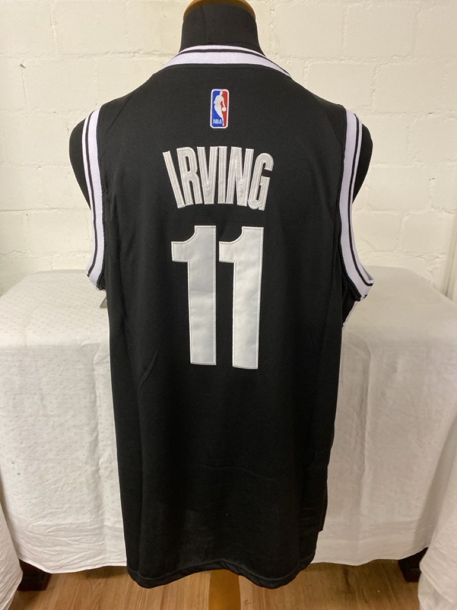 Nba Canottiere & Pantaloni: Brooklyn Nets Trikot Nr. 11 Schwarz Grösse 52 – Usato da sursee venduto da trilli-tralli 2