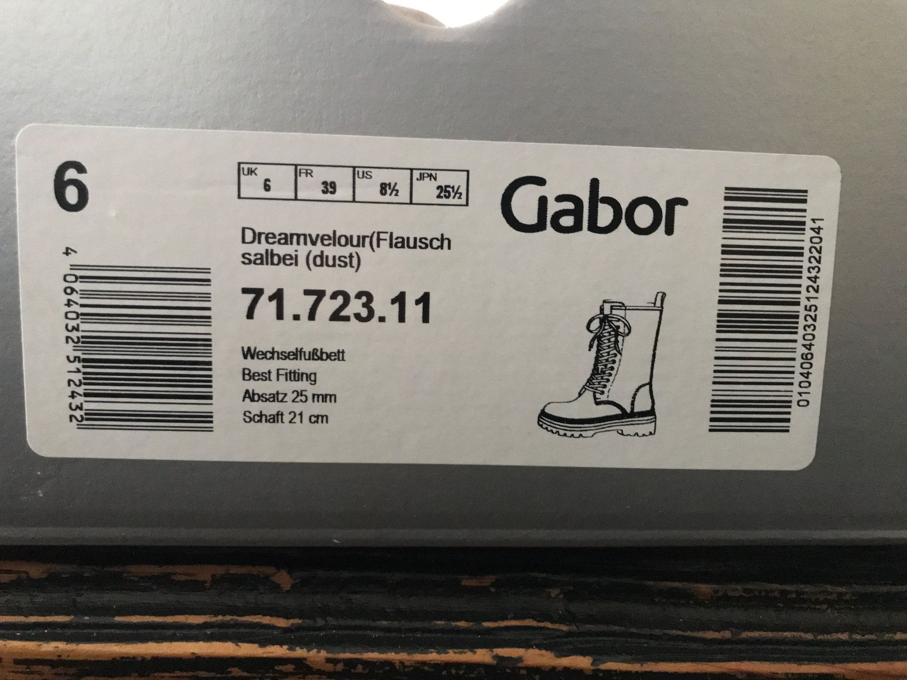 Gabor Damenschuhe: Schnürstiefel von Gabor Grösse 39 – Neu und originalverpackt aus Zürich von Faetze0 3