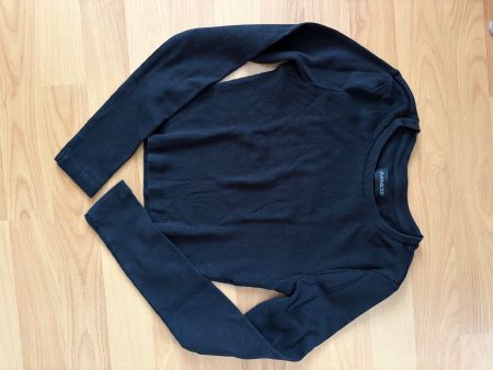 Langarmshirt schwarz