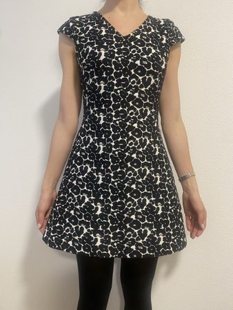 Trendy animalprint mini dress Zara