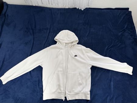 Nike Kapuzenjacke Hoodie Weiss Grösse M